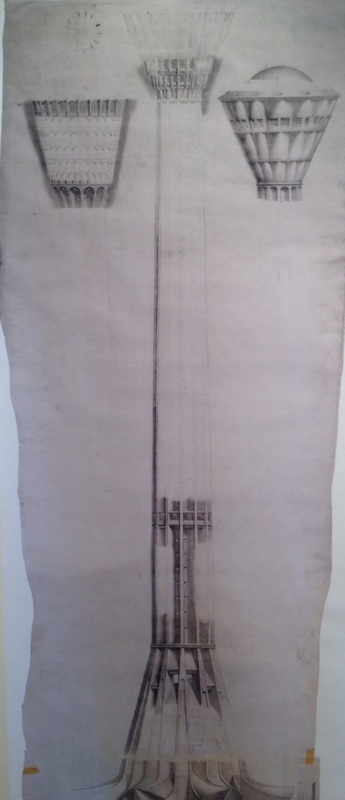 The Tower of the Americas planning sketch | Drink up the history with The Barwalk, San Antonio TX